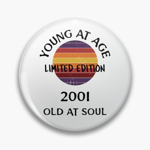 Item preview,  Young at age old at soul 2001 limited edition-birthday designed and sold by Teo13.