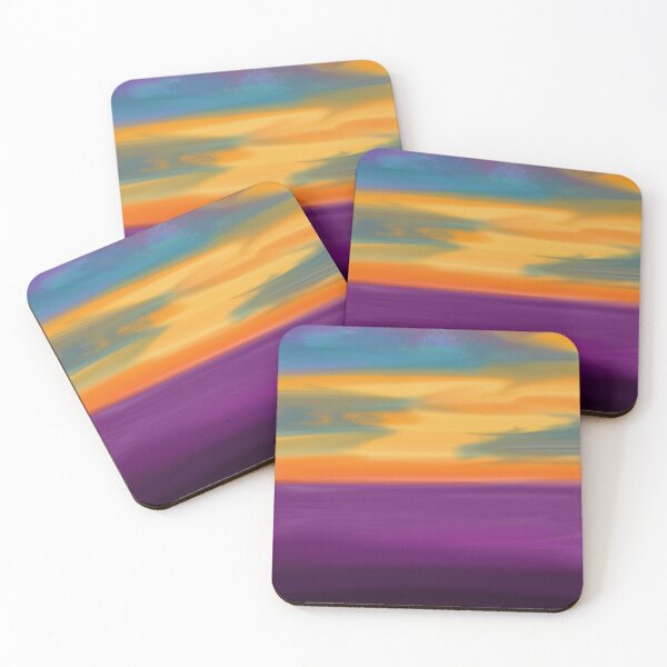 Item preview, Sunset digital painting designed and sold by Crochetamommy.