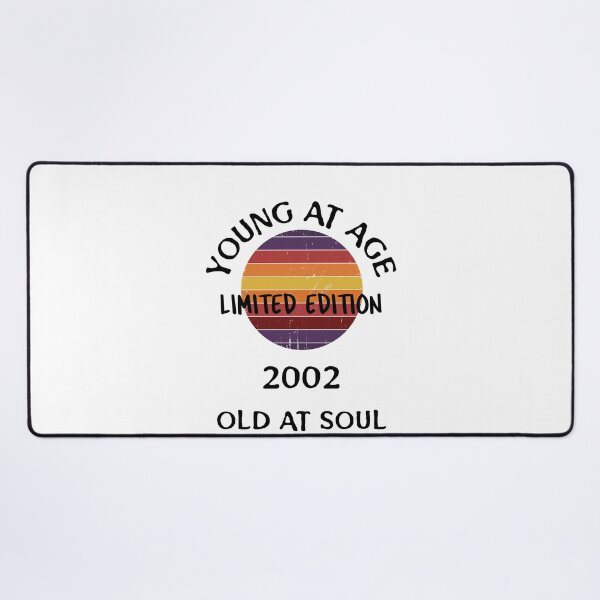 Item preview, Young at age old at soul 2002 limited edition-birthday designed and sold by Teo13.