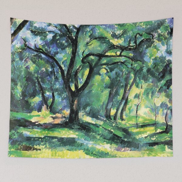 Item preview, Sous-bois (Underwood) by Paul Cézanne designed and sold by theartsycamper.