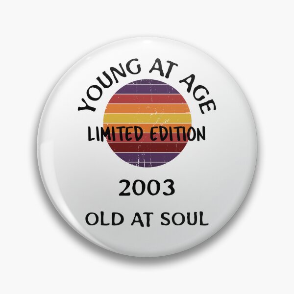 Item preview, Young at age old at soul 2003 limited edition-birthday designed and sold by Teo13.