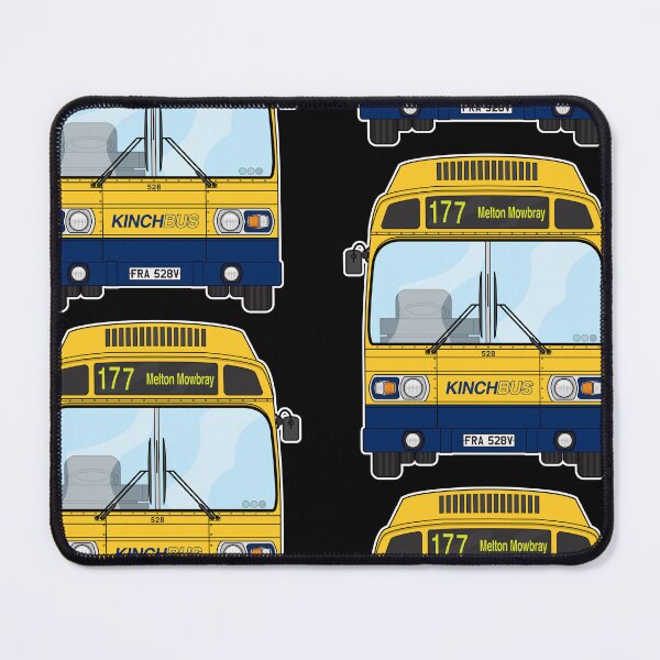 Item preview, Kinch Bus Leyland National mk1 528 FRA528V Retro Illustration designed and sold by BFXIII.