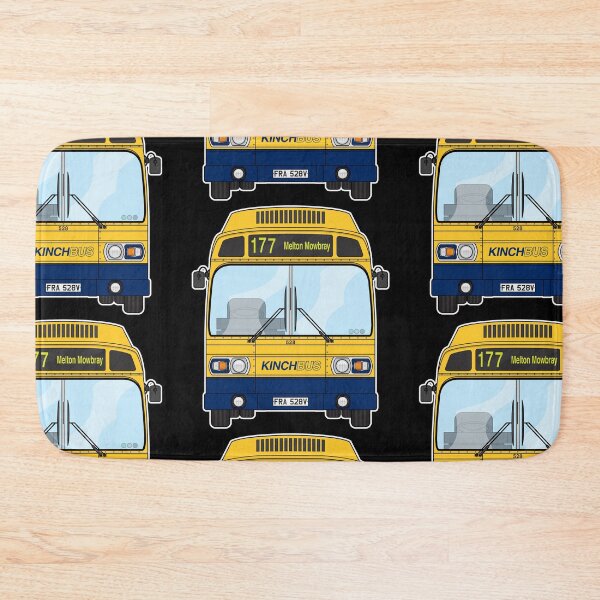 Item preview, Kinch Bus Leyland National mk1 528 FRA528V Retro Illustration designed and sold by BFXIII.