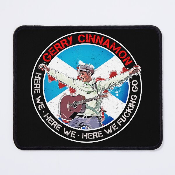 Item preview, Gerry Cinnamon Saltire designed and sold by boxoflyrics.