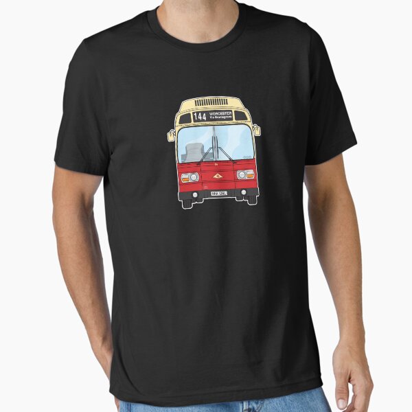 Item preview, Midland Red West bus Leyland National mk1 126 HHA126L Retro Illustration designed and sold by BFXIII.