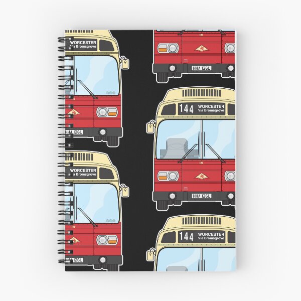 Item preview, Midland Red West bus Leyland National mk1 126 HHA126L Retro Illustration designed and sold by BFXIII.
