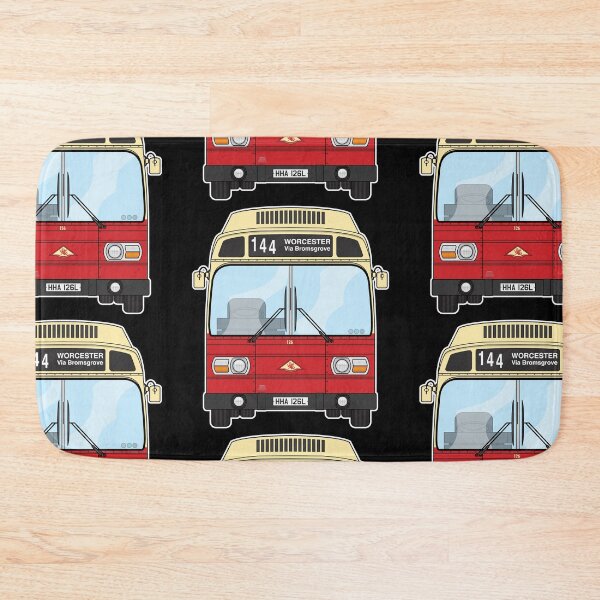 Item preview, Midland Red West bus Leyland National mk1 126 HHA126L Retro Illustration designed and sold by BFXIII.