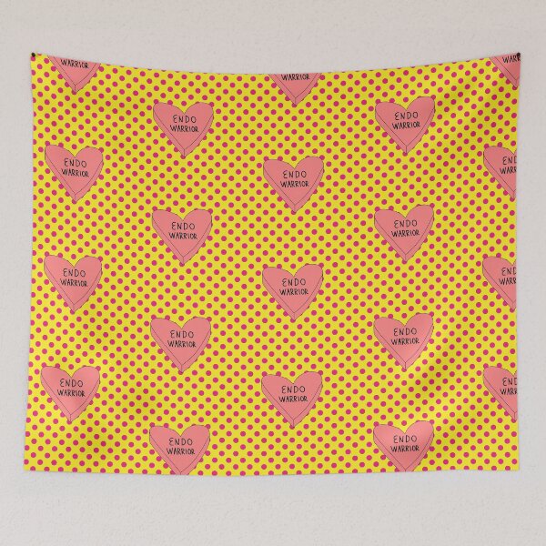 Aperçu de l'œuvre Coeur de bonbons "Endo Warrior" créée et vendue par triplewatersign.