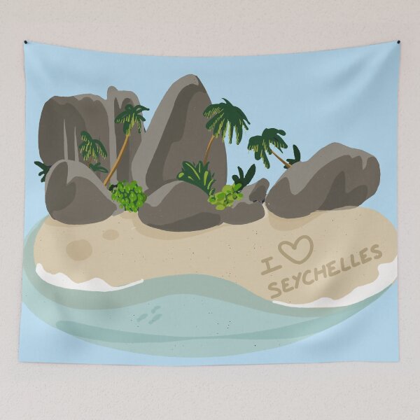 Item preview, Seychelles island | Coco de mer paradise designed and sold by Covo Studio.