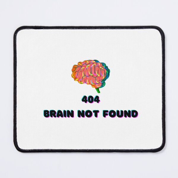 Item preview, error 404 file/brain not found designed and sold by ggsThrift.