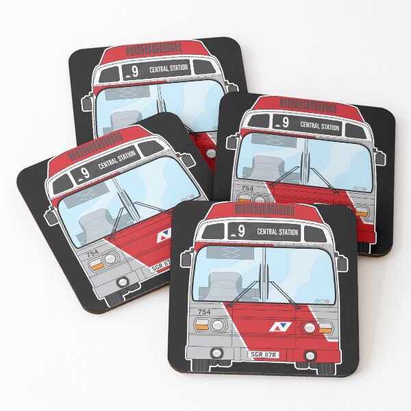 Item preview, Northumbria Leyland National mk1 754 SGR117R Retro Illustration designed and sold by BFXIII.