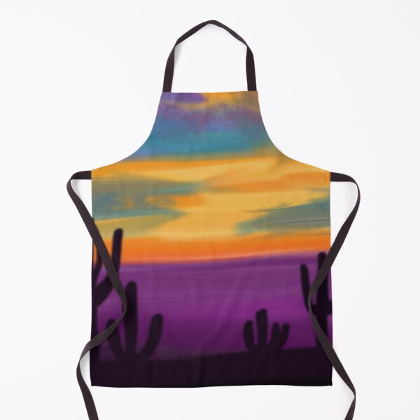 Item preview, Sunset desert cactcus designed and sold by Crochetamommy.
