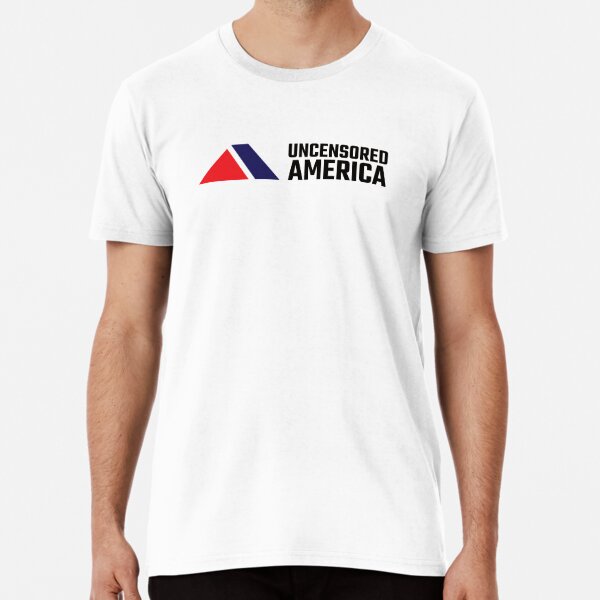 Uncensored America Logo Premium T-Shirt