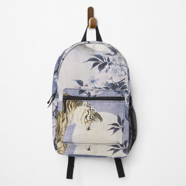 Item preview, Ohara Koson HD - Roaring Tiger and Blossoming Cherry on a Moonlit Night. 2022 Year of the Tiger. designed and sold by zicutza.