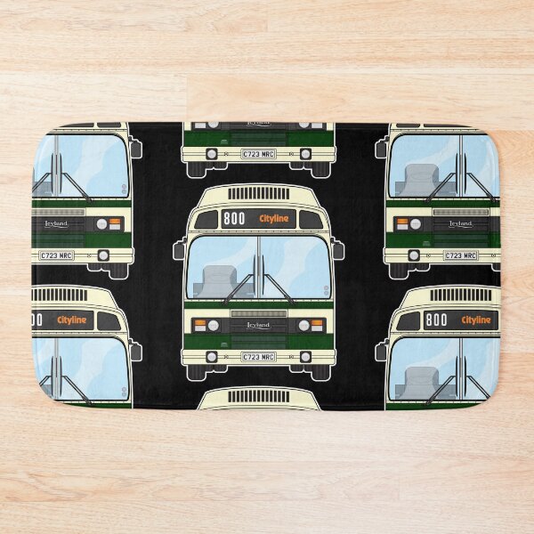 Item preview, Nottingham City Transport Leyland National mk2 C723MRC Retro Illustration designed and sold by BFXIII.