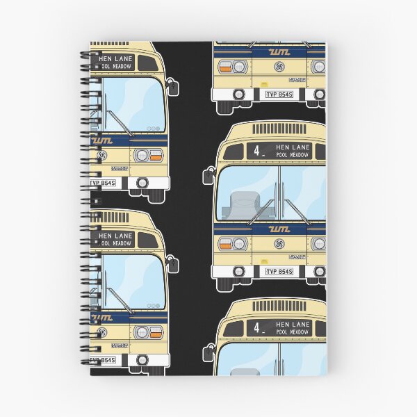 Item preview, West Midlands PTE Leyland National mk1 TVP854S Retro Illustration designed and sold by BFXIII.