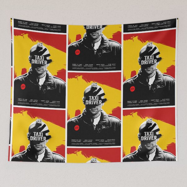Item preview, Taxi Driver (1976) - Movie poster design (style B) designed and sold by jackbooks.