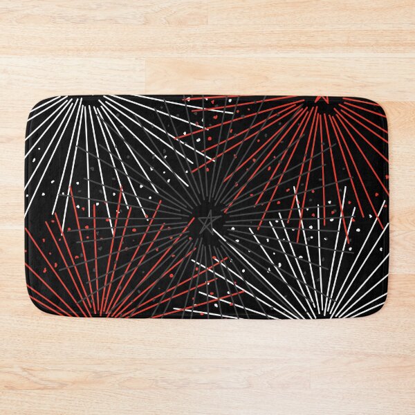 Item preview, Starry White and Red Firework designed and sold by ckylin.