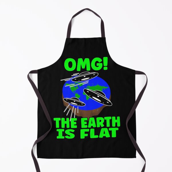 Item preview, Flat Earth Ufo Alien Fun Funny Saying designed and sold by Galaxy-Corner.