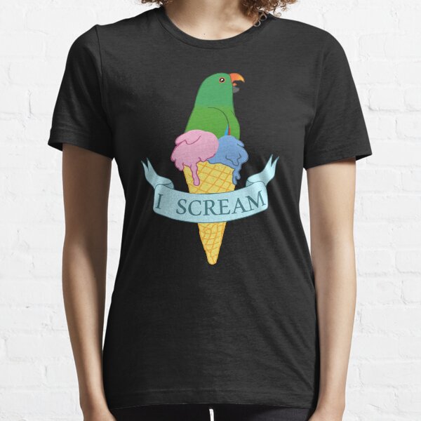 i scream bird shirt