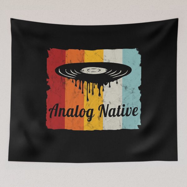 Item preview, Analog native vinyl retro fan designed and sold by Fran Fryberg.