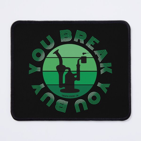 Item preview, Retro Vintage Sunset Green Dab Rig-You break you buy designed and sold by YomeHayin.