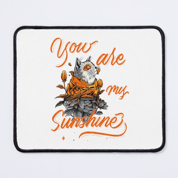 Item preview, you are my sunshine sunflower kitty designed and sold by hossamsoud.