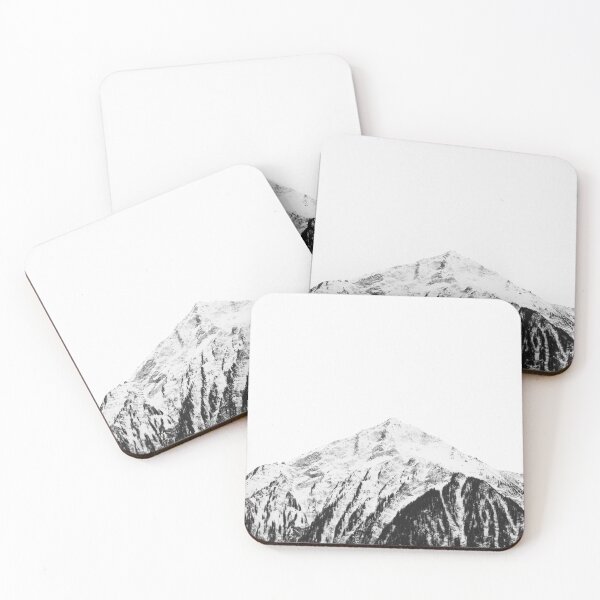 Item preview, Mountain | Minimalist Mountain | Black and white landscapes designed and sold by NORDIKART.