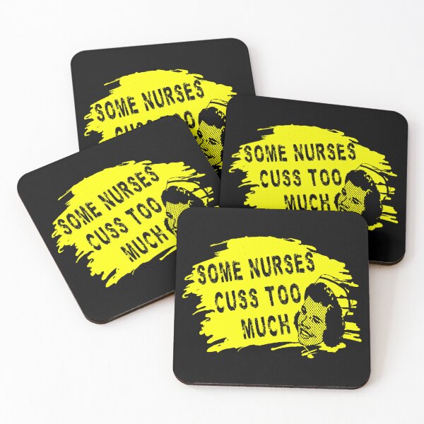 Item preview, Some Nurses Cuss Too Much designed and sold by printhappy4you.
