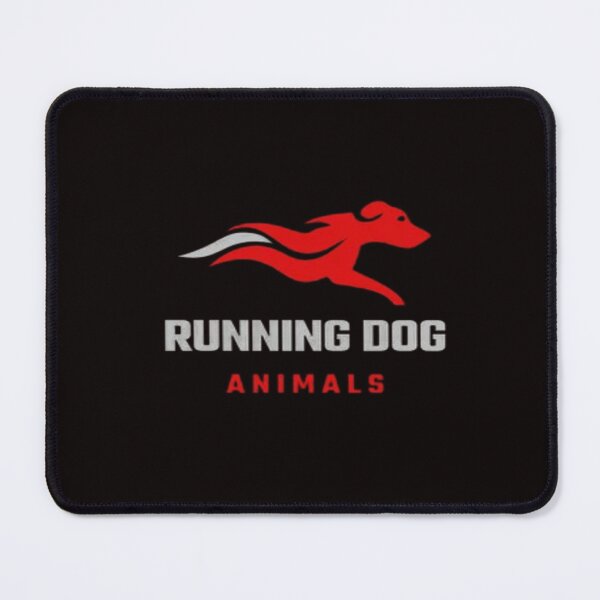 Item preview, fun running dog logo designed and sold by Unique7design.