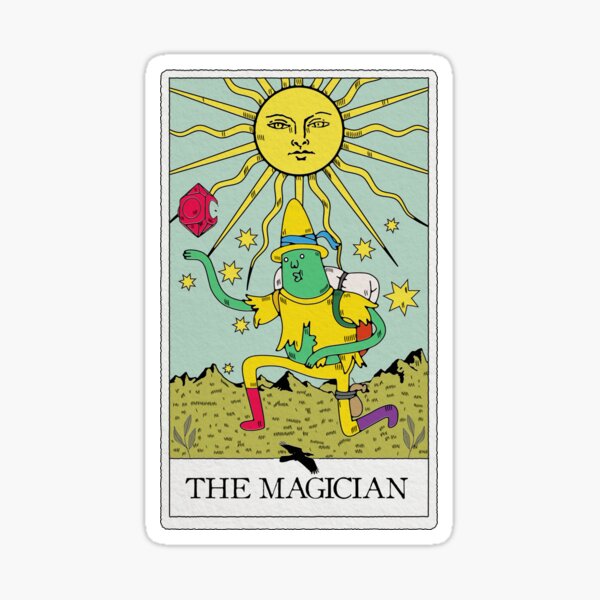 The Magician Tarot Sticker - [3.25'' x 5.5]