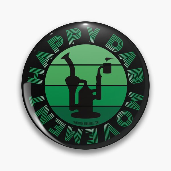 Item preview, Retro Vintage Sunset Green Dab Rig-Happy dab movement  designed and sold by YomeHayin.