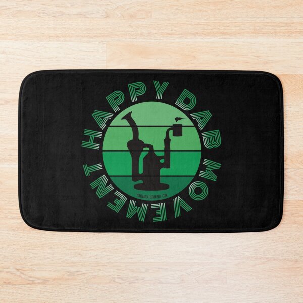 Item preview, Retro Vintage Sunset Green Dab Rig-Happy dab movement  designed and sold by YomeHayin.
