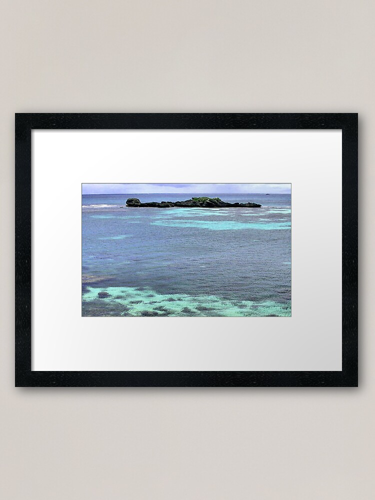 Alternate view of Island Framed Art Print