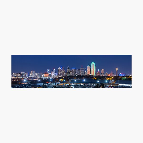 Item preview, Dallas Skyline West Side View designed and sold by josephhaubert.