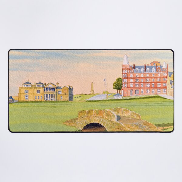 Vista previa del artículo con la obra «El mejor campo de golf de Escocia.», diseñado y vendido por William Holkham.