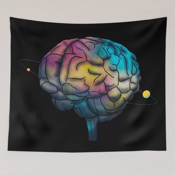 Item preview, Cosmic Brain designed and sold by scribbletank.