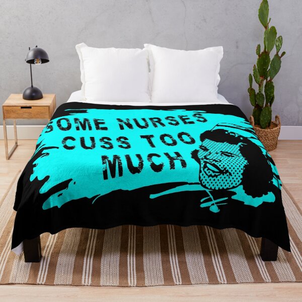 Item preview, Some Nurses Cuss Too Much designed and sold by printhappy4you.