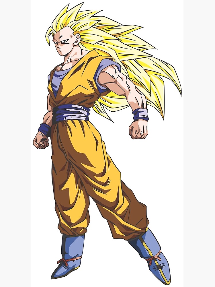 Super Saiyan 3 Goku Poster for Sale by ItalianBrussel