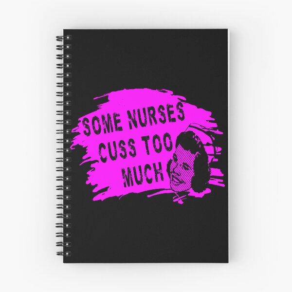 Item preview, Some Nurses Cuss Too Much designed and sold by printhappy4you.