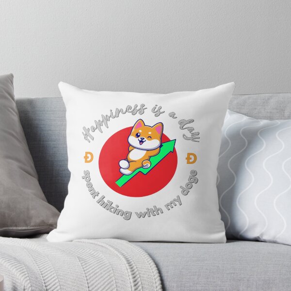 Item preview, Happiness is a day spent hiking with my doge designed and sold by MisterSippi.