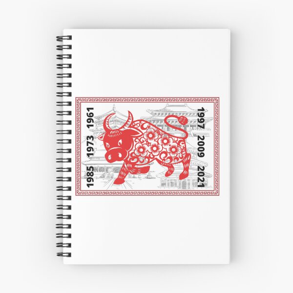 Item preview, Year Of Ox Chinese Zodiac Sign designed and sold by ArtOfStars.