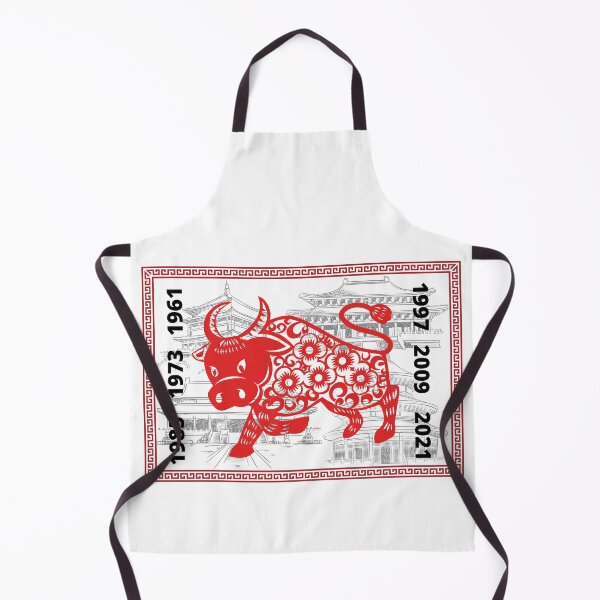 Item preview, Year Of Ox Chinese Zodiac Sign designed and sold by ArtOfStars.