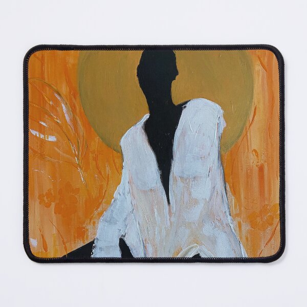 Item preview, Painting of the woman in white shirt designed and sold by JtheeCreative.