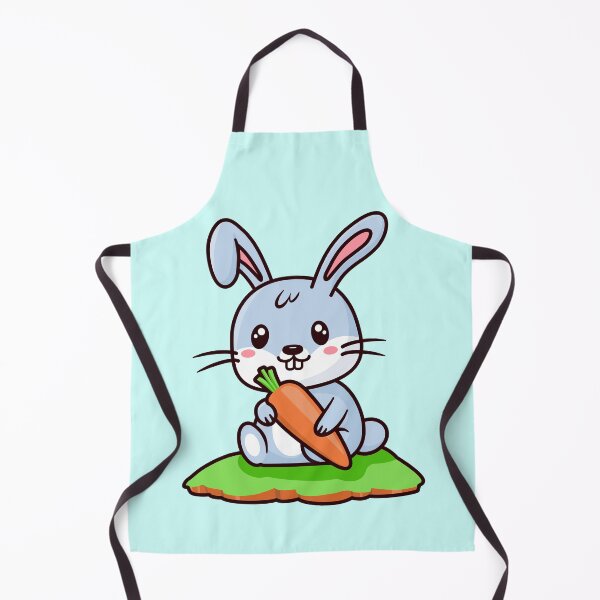 Item preview, Copy of Cute Kawaii Easter Bunny with Easter eggs designed and sold by Happy Puppy Print On Demand.