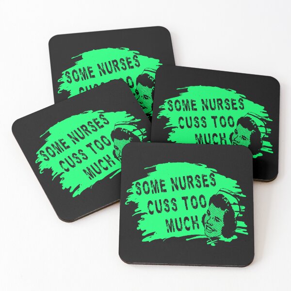 Item preview, Some Nurses Cuss Too Much designed and sold by printhappy4you.