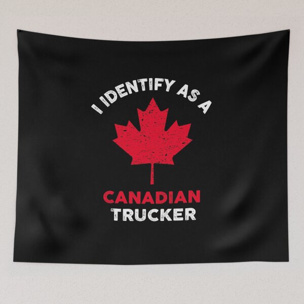 Item preview, I Identify As A Canadian Trucker Freedom Convoy 2022 | Freedom Convoy Identify As A Canadian Trucker Funny designed and sold by LUXE SHIRT.