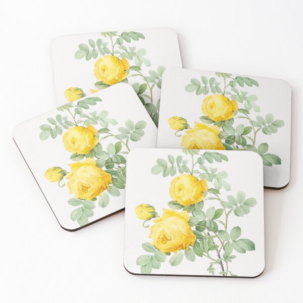 Item preview, Yellow Rose by Pierre-Joseph Redouté, Classic Painter designed and sold by SugarSkyCo.
