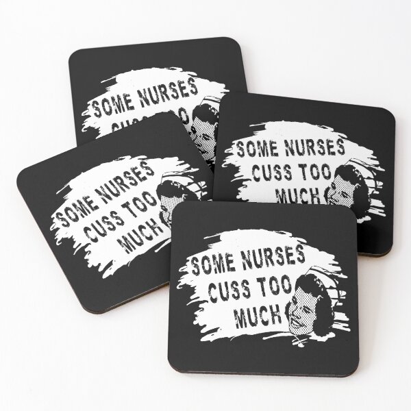 Item preview, Some Nurses Cuss Too Much designed and sold by printhappy4you.