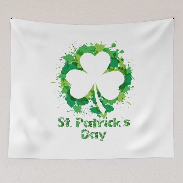 Item preview, St. Patrick's Day Motif Shamrock Paddy Green designed and sold by DerNerd.